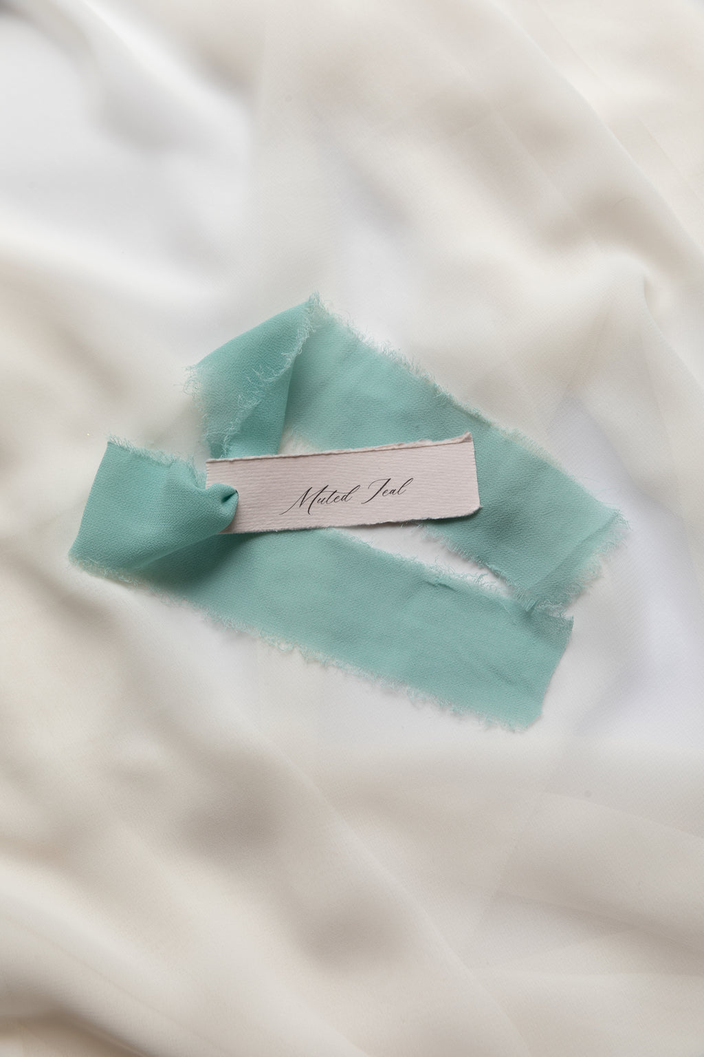 Muted Teal - Keepsake Ribbon