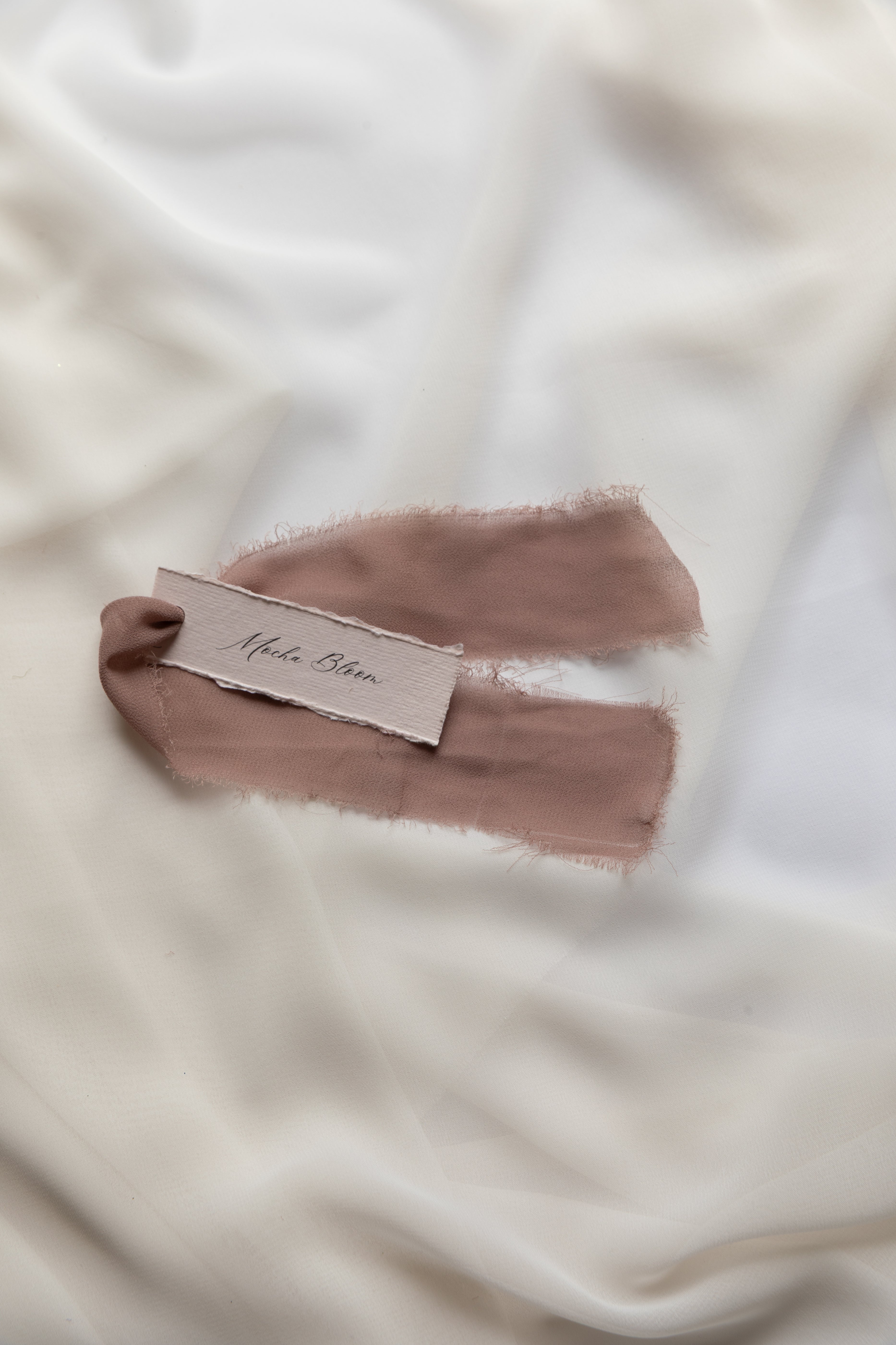 Mocha Bloom - Keepsake Ribbon