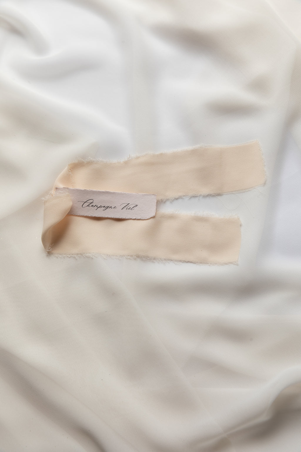 Champagne Veil - Keepsake Ribbon