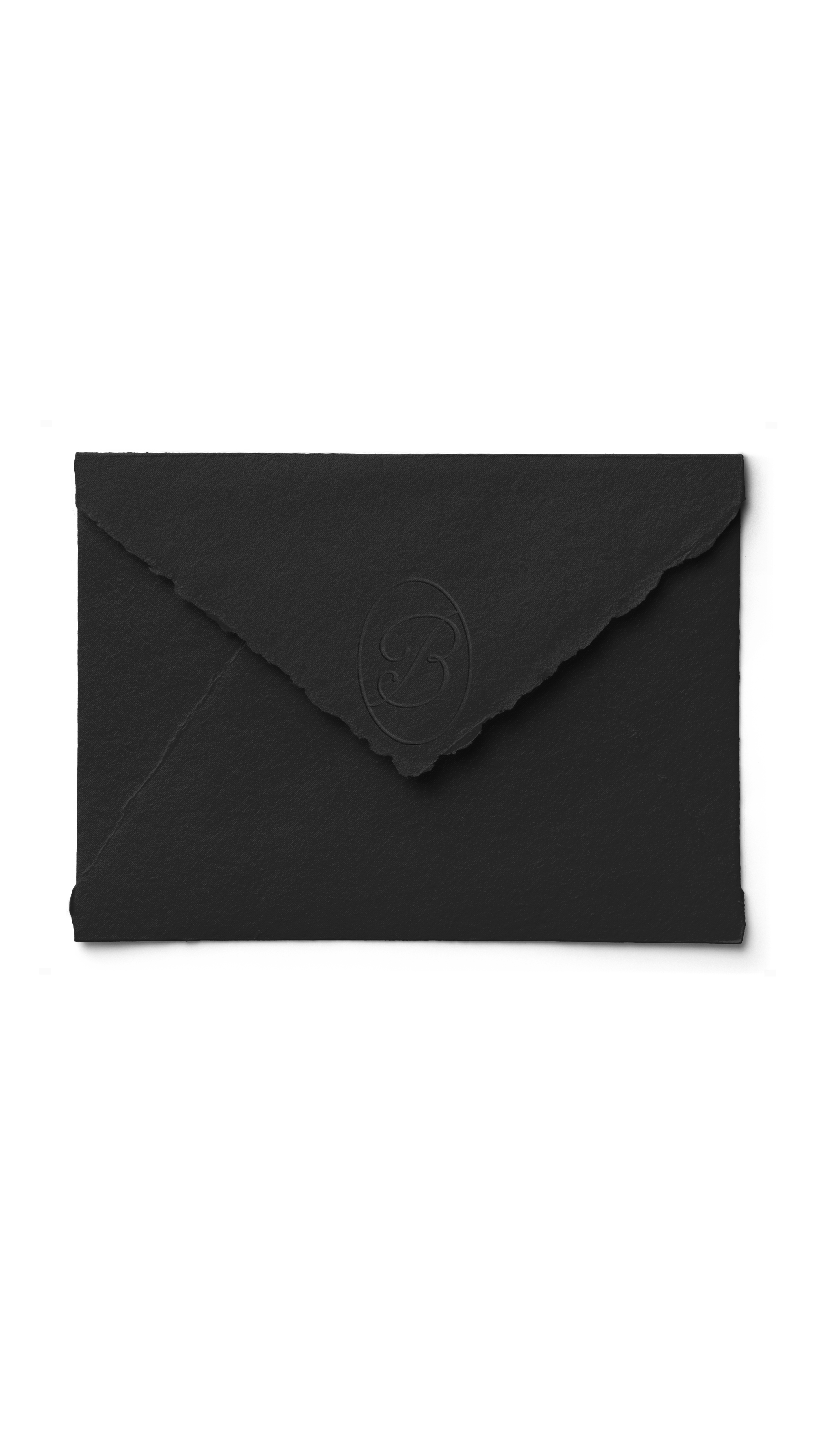 Midnight Black — Set of 5 Envelopes