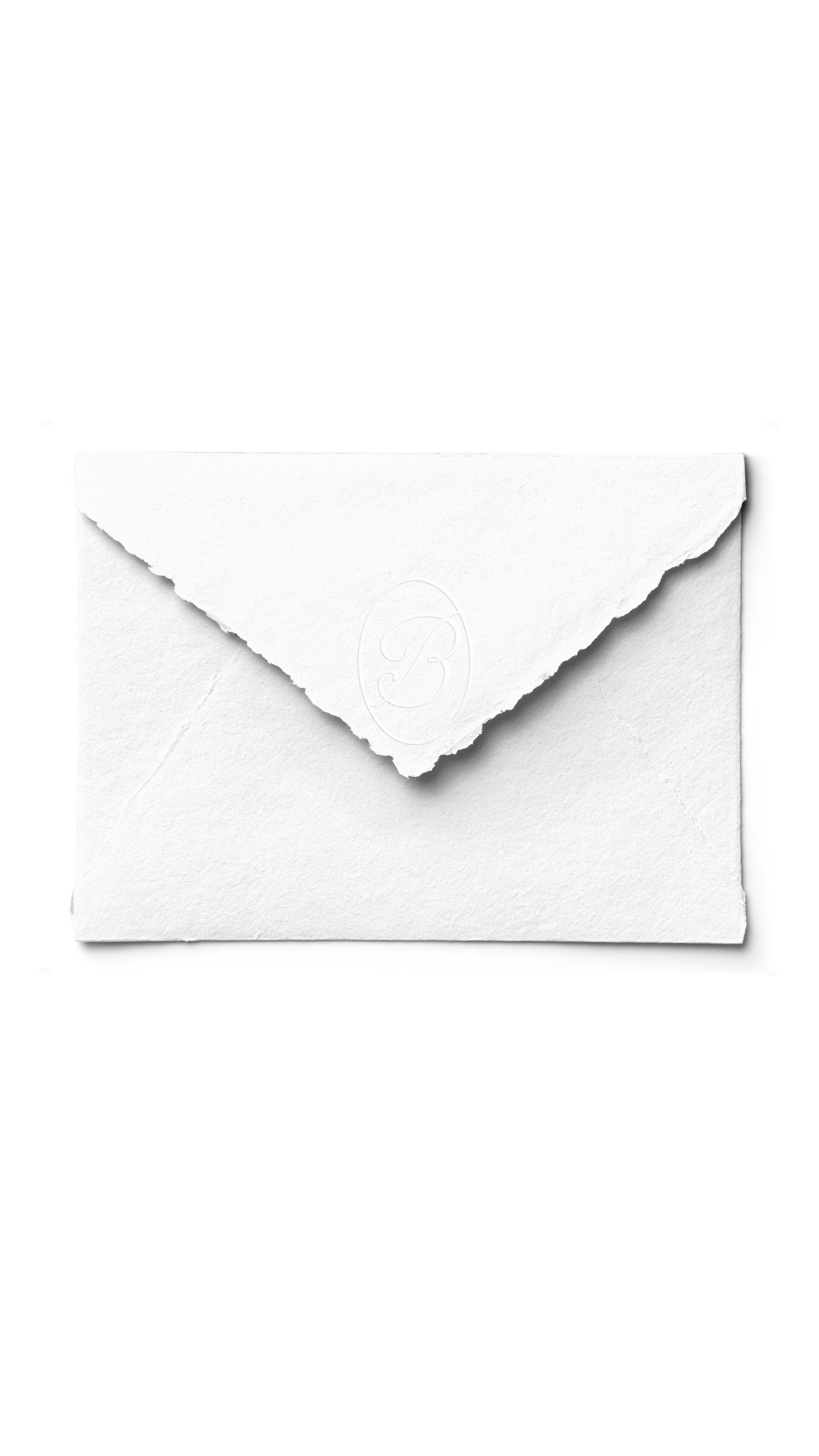 White Keepsake — Set of 5 Envelopes